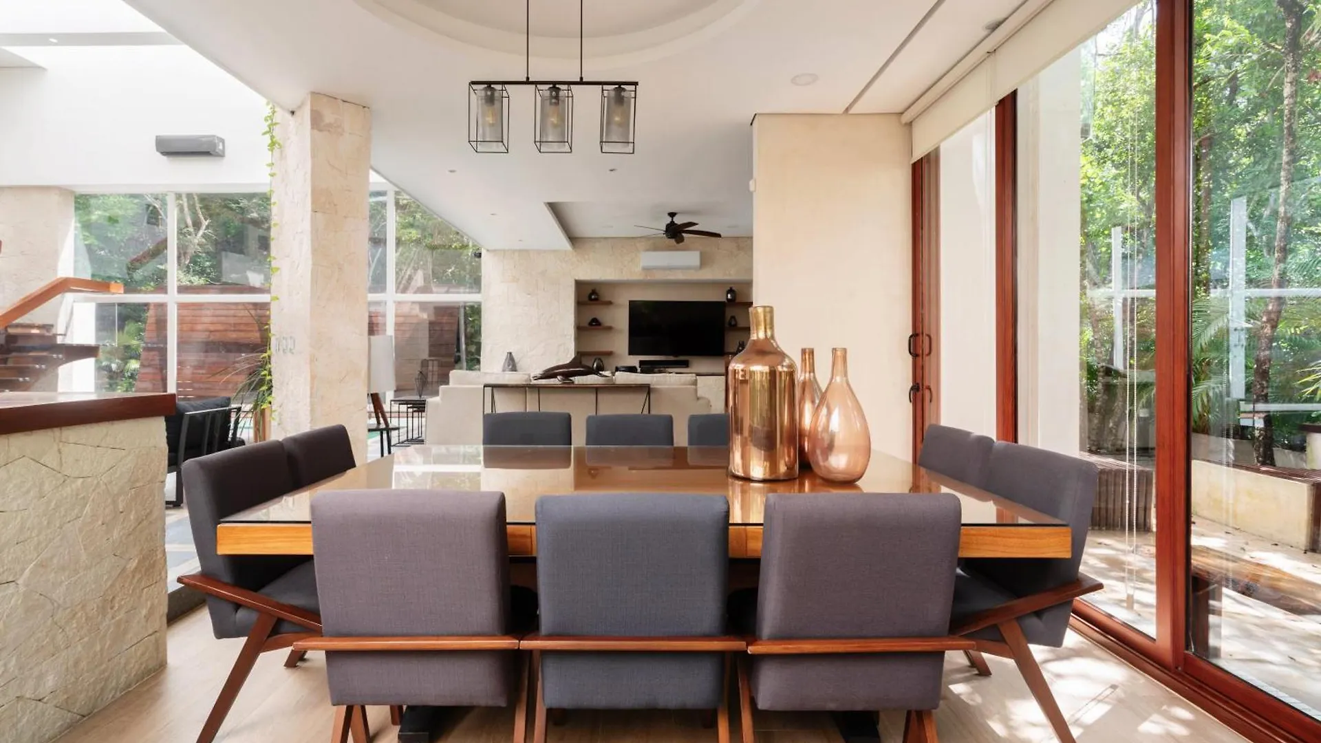 9Br Luxury Villas Aldea Zama, Private Pools & Gym! 툴룸