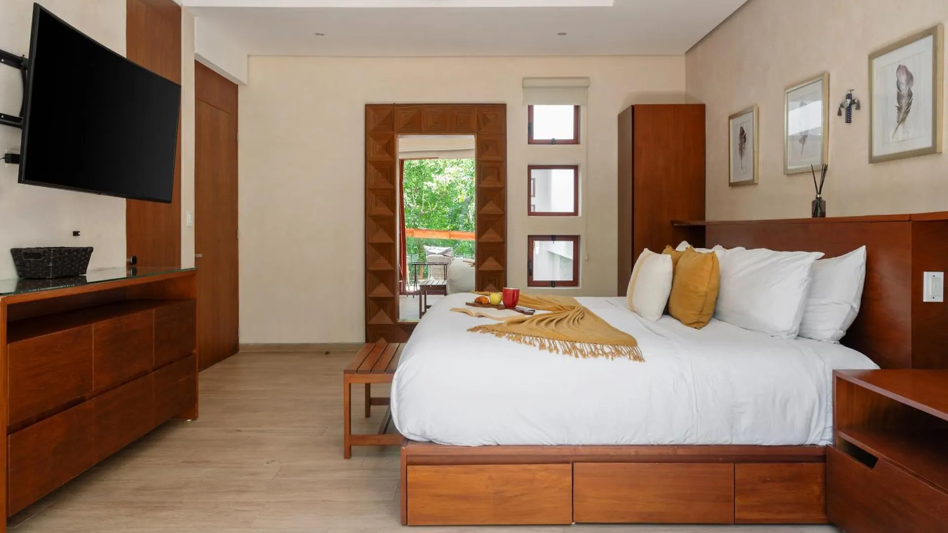 9Br Luxury Villas Aldea Zama, Private Pools & Gym! 툴룸
