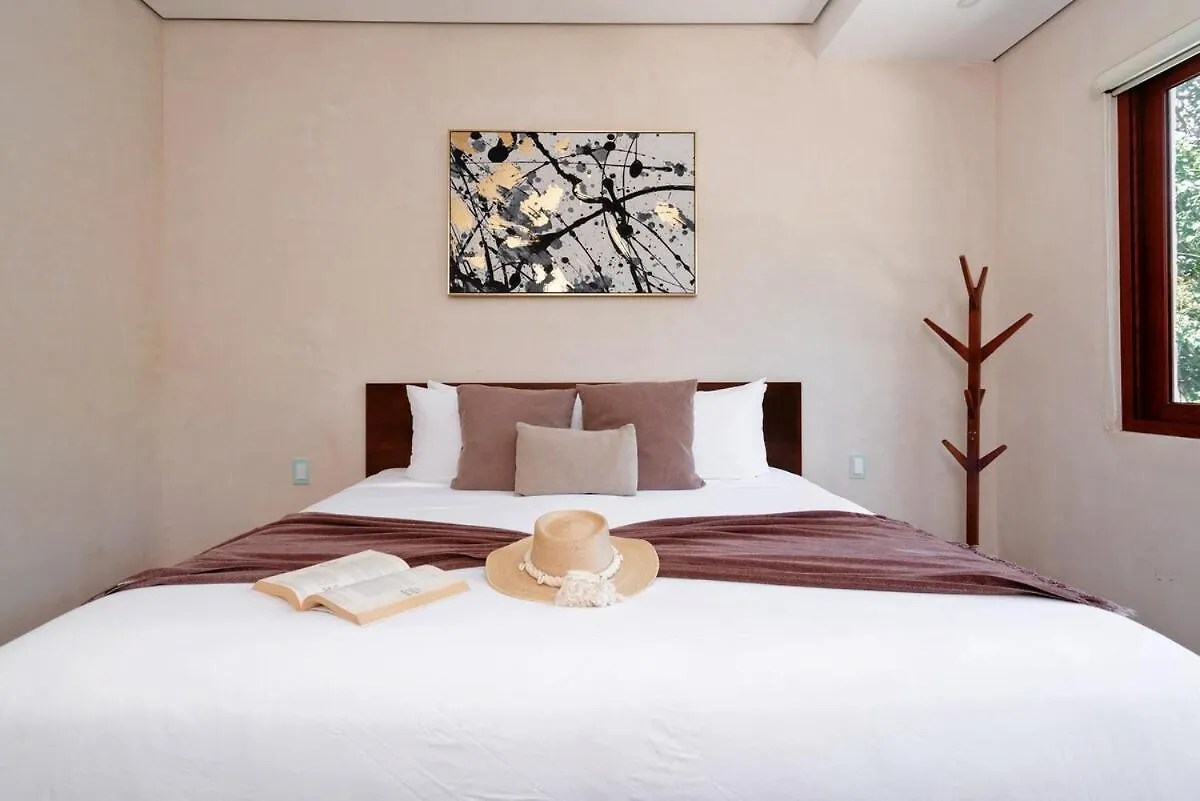 9Br Luxury Villas Aldea Zama, Private Pools & Gym! 툴룸