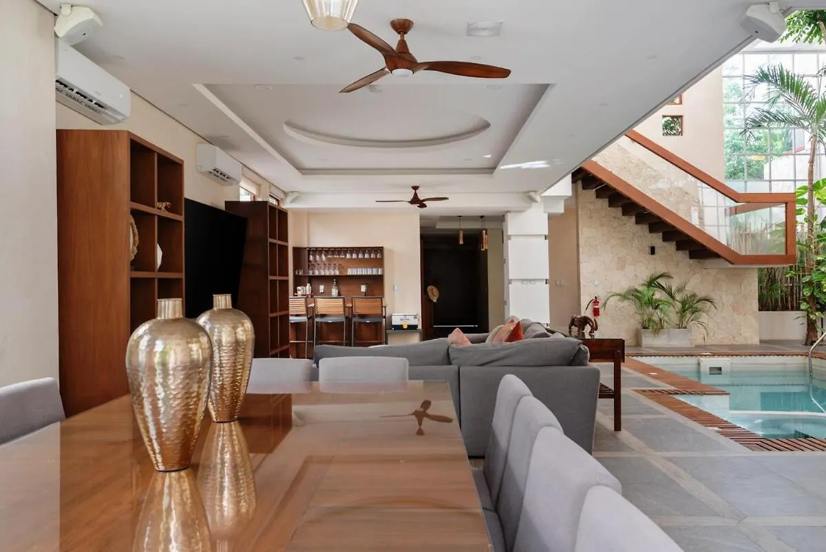 9Br Luxury Villas Aldea Zama, Private Pools & Gym! 툴룸 멕시코