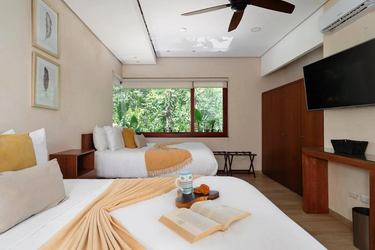 9Br Luxury Villas Aldea Zama, Private Pools & Gym! 툴룸