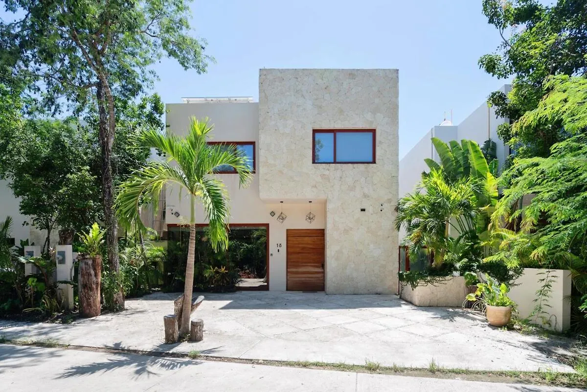 9Br Luxury Villas Aldea Zama, Private Pools & Gym! 툴룸