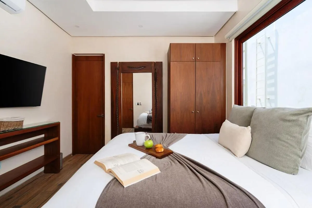 9Br Luxury Villas Aldea Zama, Private Pools & Gym! 툴룸